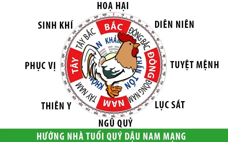 Tuổi quý dậu hợp hướng nào