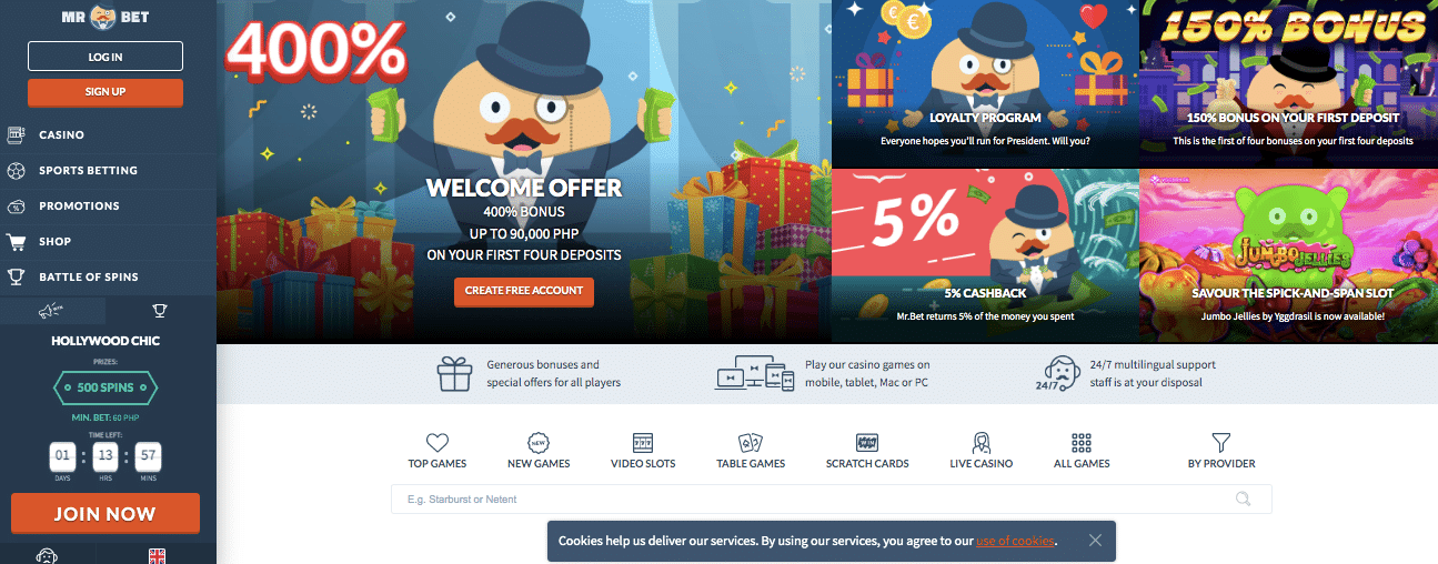 casino vegas spins $100 free spins