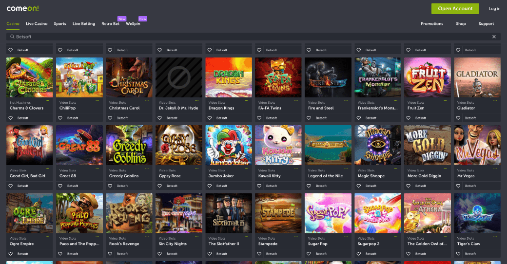 Trinocasino Schweiz Boni