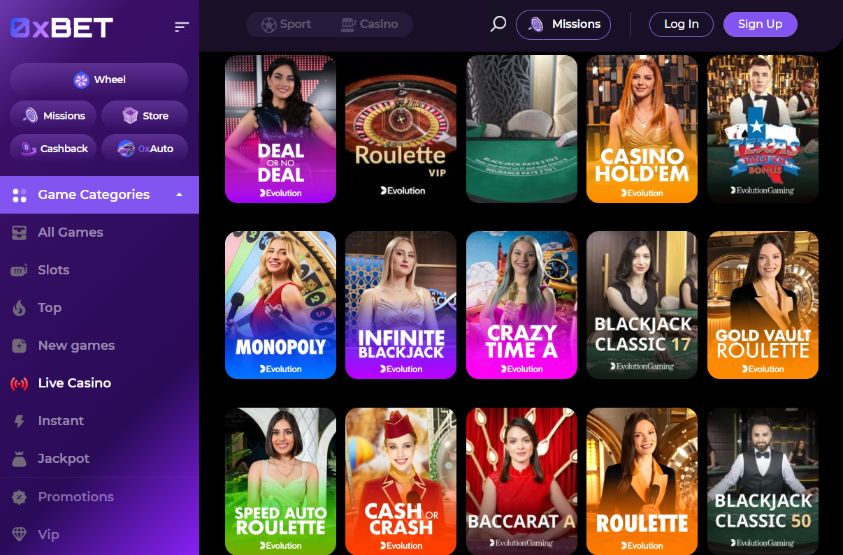 0xbet hoe inloggen nl