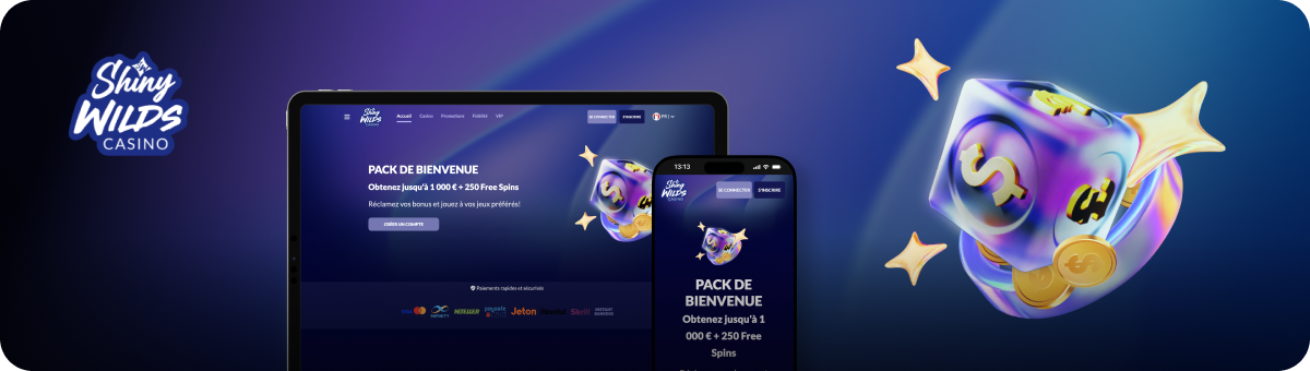 shiny wilds casino inscription