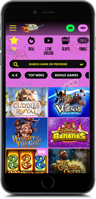 online casino games providers